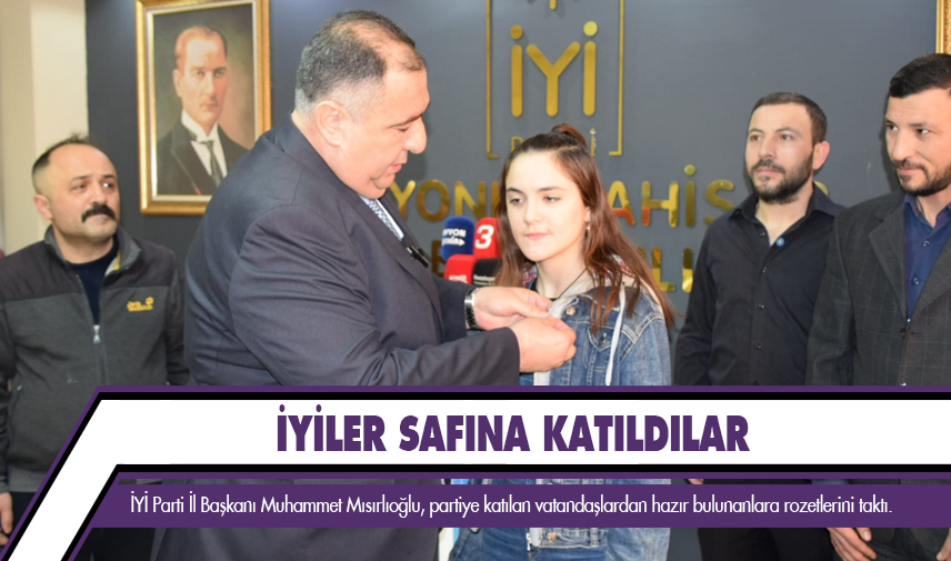 İYİler safına katıldılar