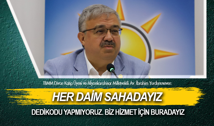 Yurdunuseven: Her daim sahadayız