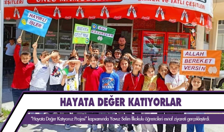 Afyonkarahisar’da hayata değer katıyoruz projesi