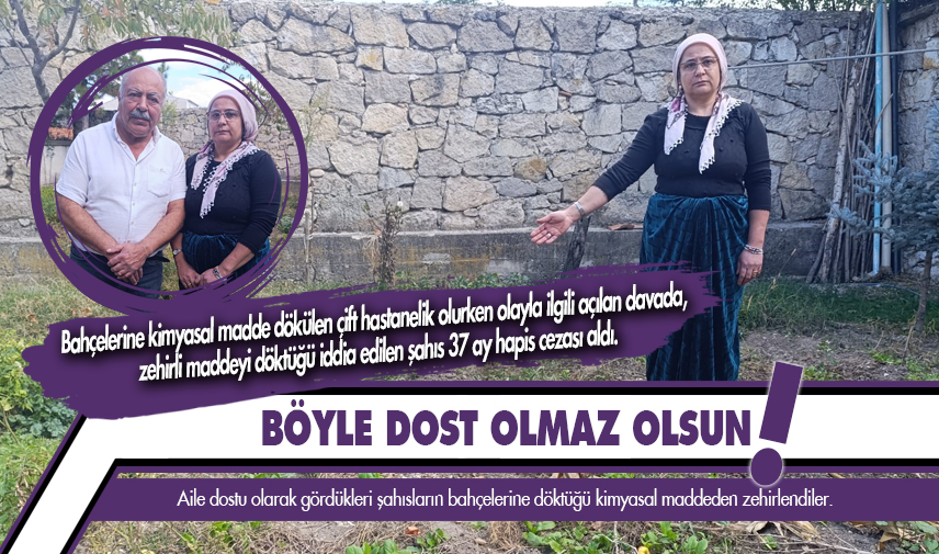 Böyle dost olmaz olsun