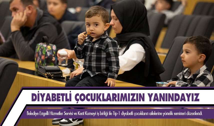 Diyabetli çocuklarımızın yanındayız