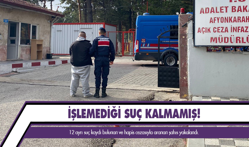 İşlemediği suç kalmamış!