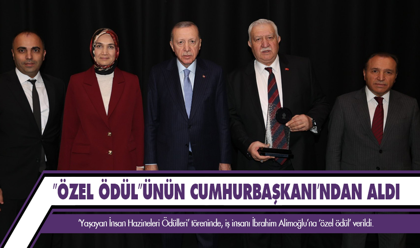 ‘Yaşayan İnsan Hazineleri’ programında Afyonkarahisar’a özel ödül