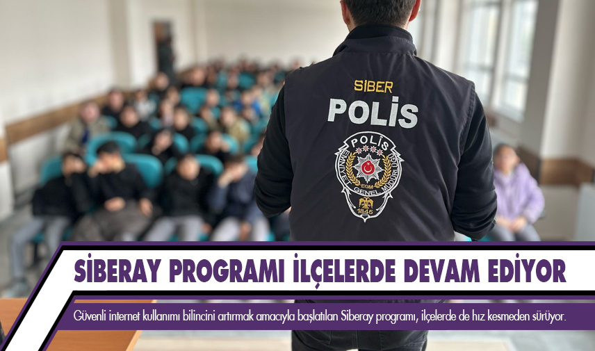 Siberay programı ilçelerde devam ediyor