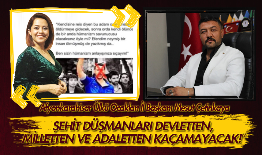 Çetinkaya: Şehit düşmanları devletten, milletten ve adaletten kaçamayacak