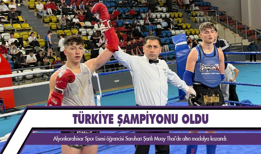 Türkiye Şampiyonu oldu