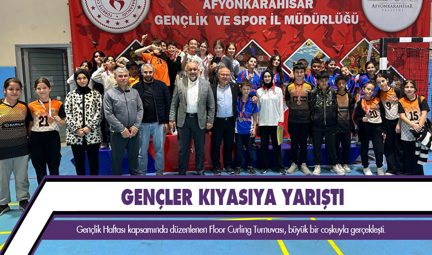 Gençler kıyasıya yarıştı