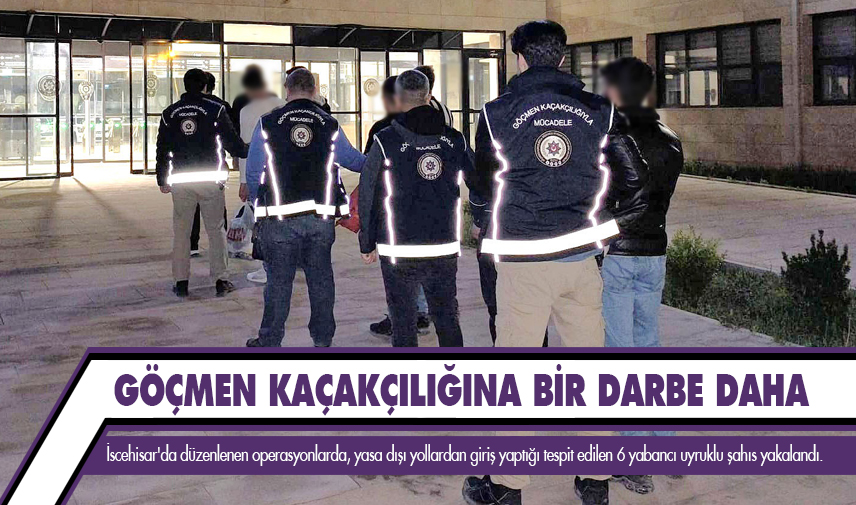 Göçmen kaçakçılığına bir darbe daha