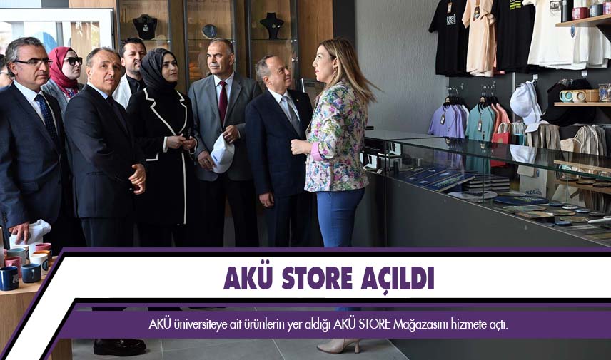 AKÜ STore açıldı