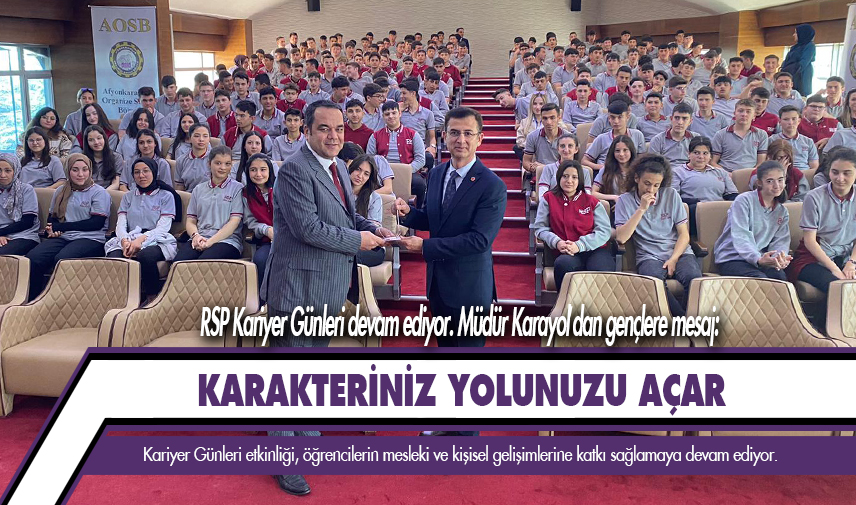 Karayol: Karakteriniz yolunuzu açar