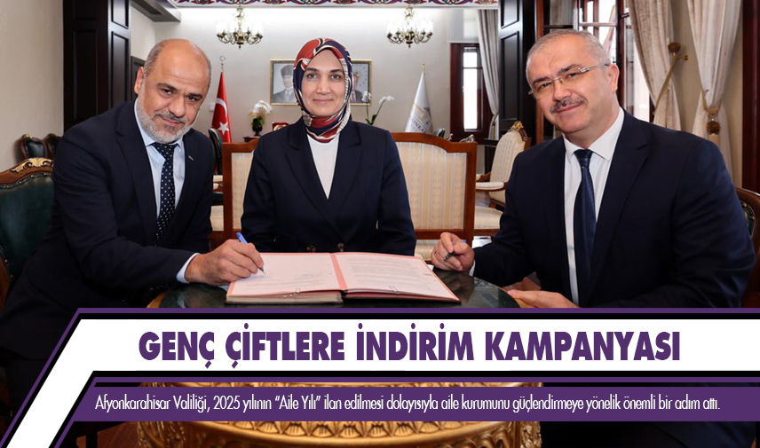 Genç çiftlere indirim kampanyası