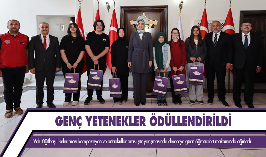 Genç yetenekler ödüllendirildi