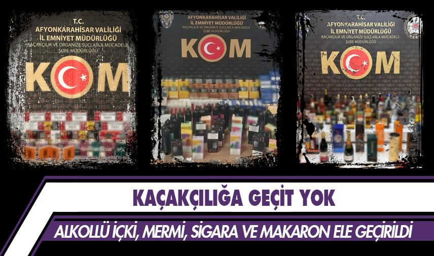 Afyonkarahisar’da Asayiş