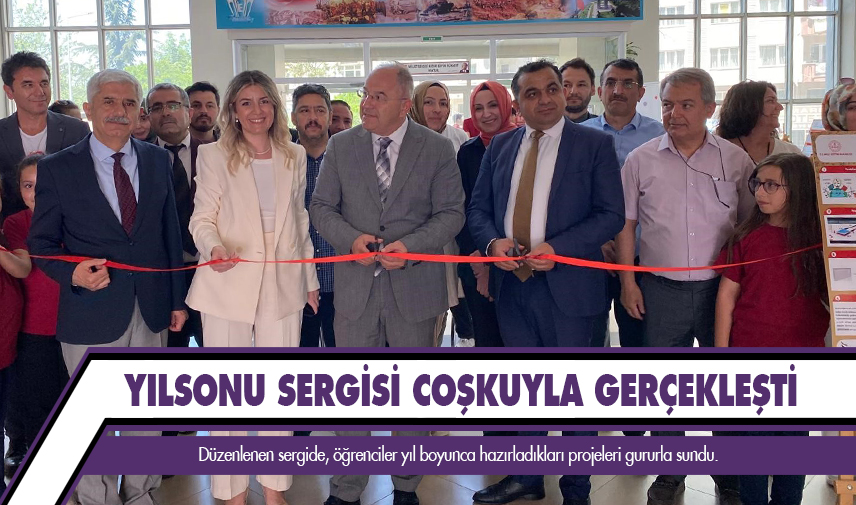 Yılsonu sergisi coşkuyla gerçekleşti