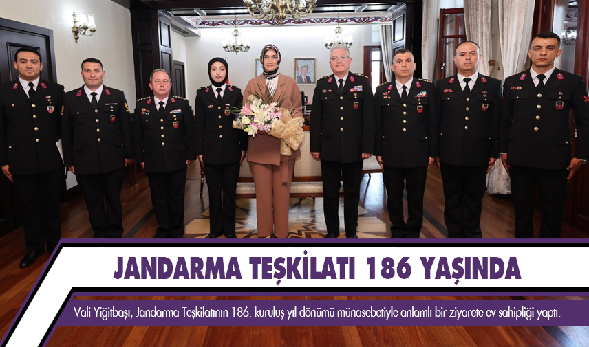 Jandarma teşkilatı 186 yaşında