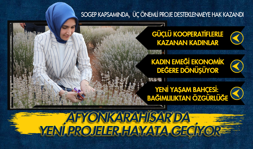Sosyal gelişmeyi destekleyen yeni projeler hayata geçiyor